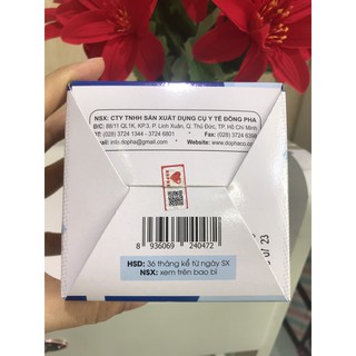 Gạc y tế, gạc đắp mặt spa (hộp 100 miếng)
