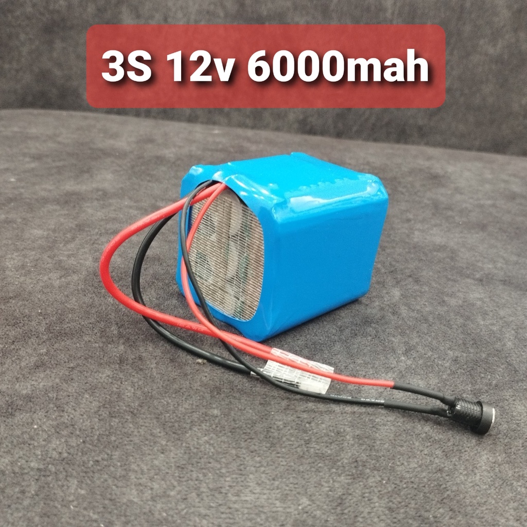 Pin 3S -12V Li-ion 18650 dung lượng , Pin mới 100%