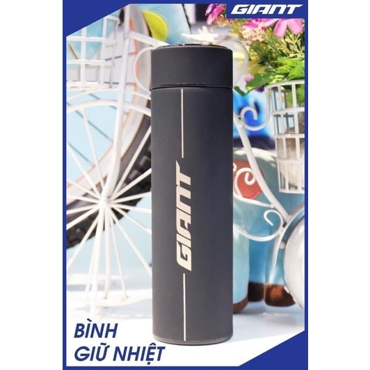 Bình inox giữ nhiệt 500ml có hiện thị nhiệt độ GIANT