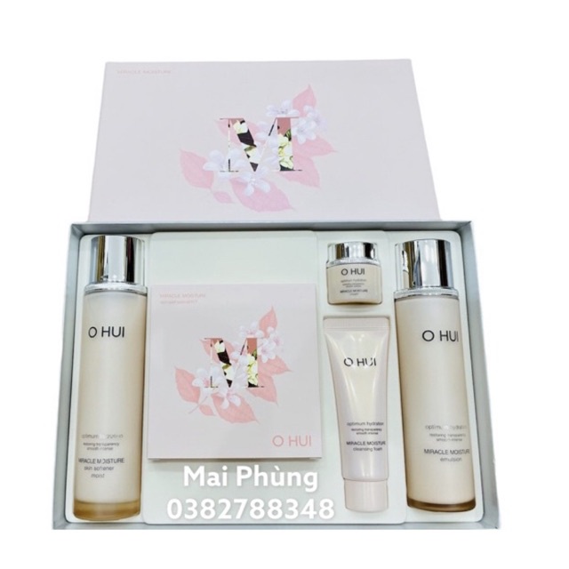 Bộ dưỡng da Ohui Miracle Moisture