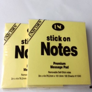 Giấy note UNC 3x2,3x3,3x4,3x5