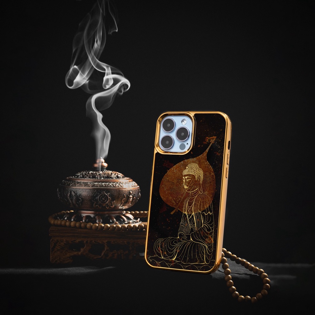 Ốp điện thoại cho iPhone 13 Pro / 13 Pro Max mẫu Giác Ngộ thương hiệu La Sonmai
