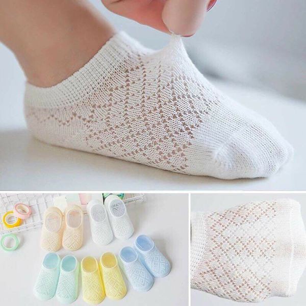 Sét 5 đôi tất lưới cho bé từ SƠ SINH đến 3 TUỔI (Màu Ngẫu Nhiên)