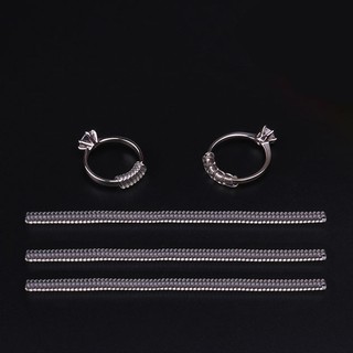 Bộ 10 dây điều chỉnh kích thước nhẫn trong suốt tiện dụng