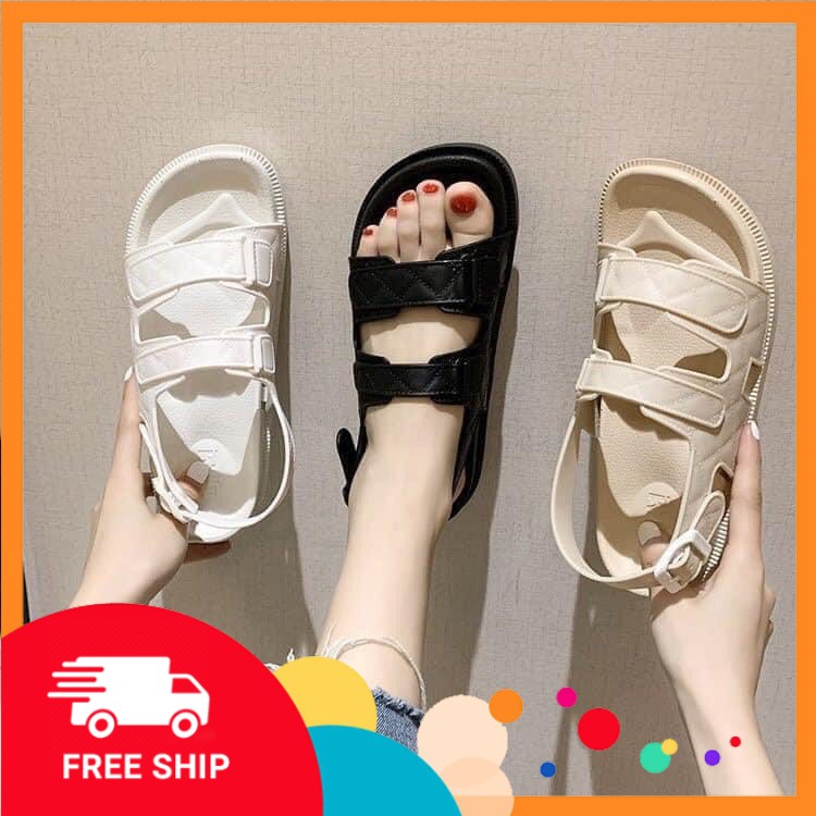 Sandal - dép quai 2 quai hot đi mưa thoải mái