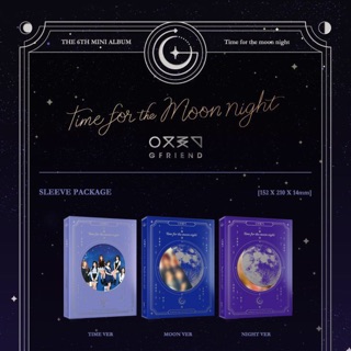 (Order 2-15 ngày) Gfriend Time for the moonight