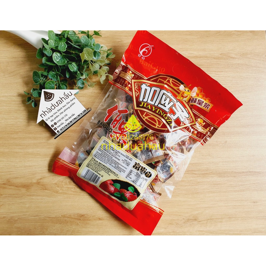 Một gói xí muội ô mai mận cánh chỉ Jiayingzi Đài Loan gói 500g