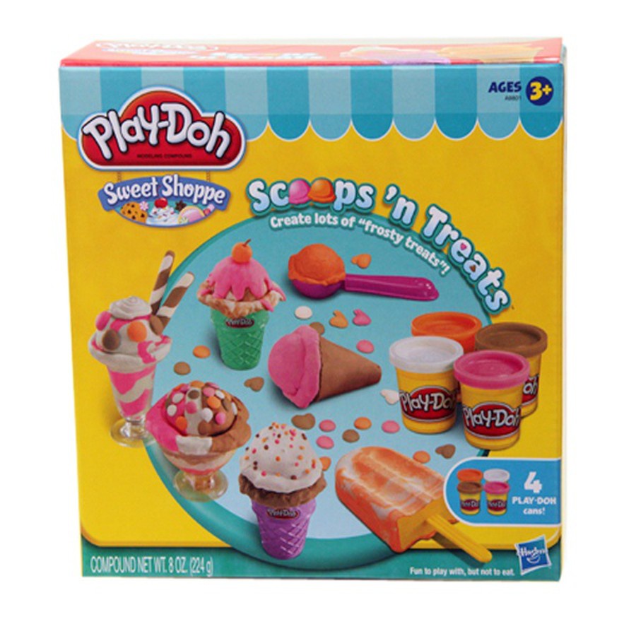 Bộ Đất Nặn Mỹ Play-Doh PD9801- Bộ Sưu Tập Kem Sắc Màu