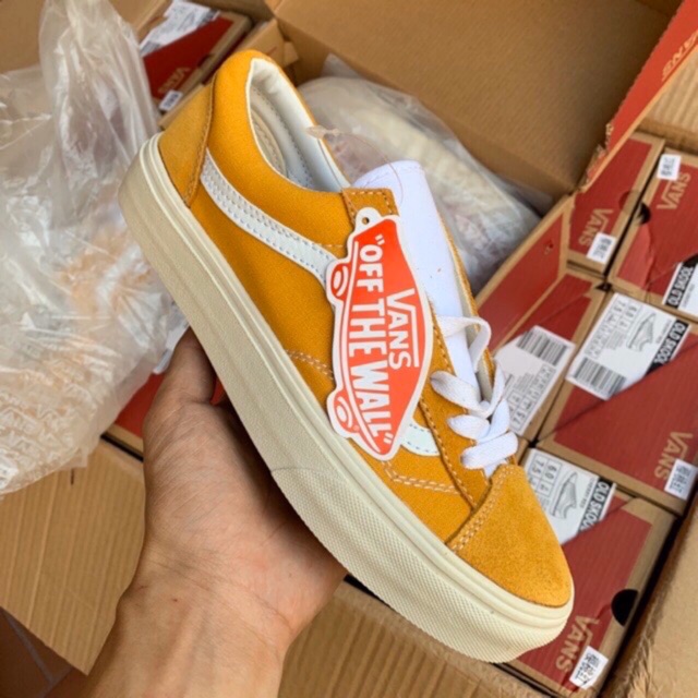 Giầy vans vàng cu te 1:1 ( Full box + free ship )