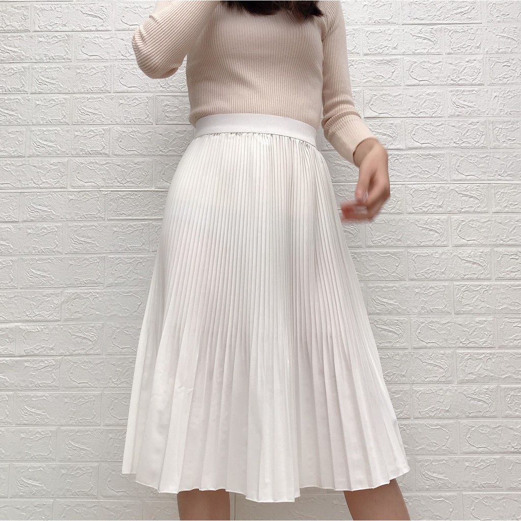 Chân váy dài xếp ly công sở sang trọng lịch sự hàng quảng châu cao cấp - CV308 | BigBuy360 - bigbuy360.vn