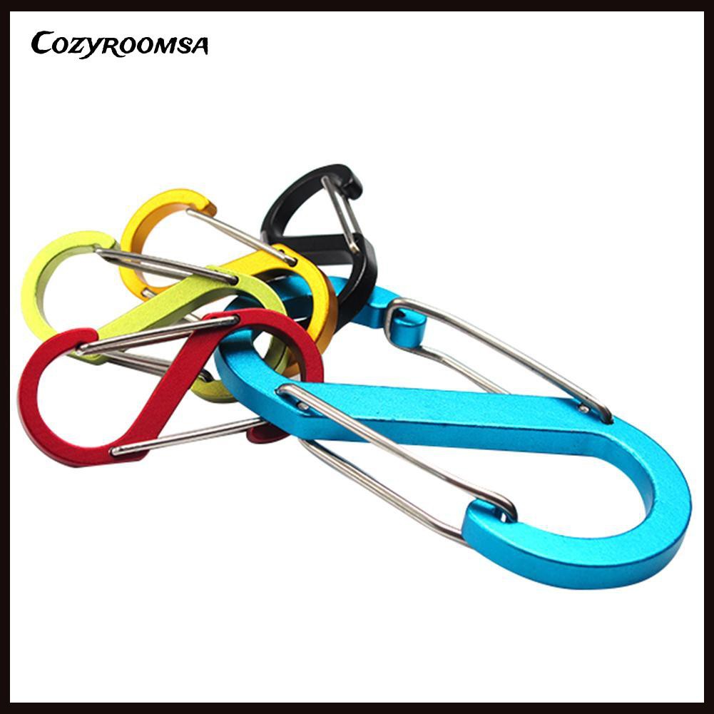 Móc Khóa Hình Số 8 Bằng Hợp Kim Nhôm Tiện Dụng