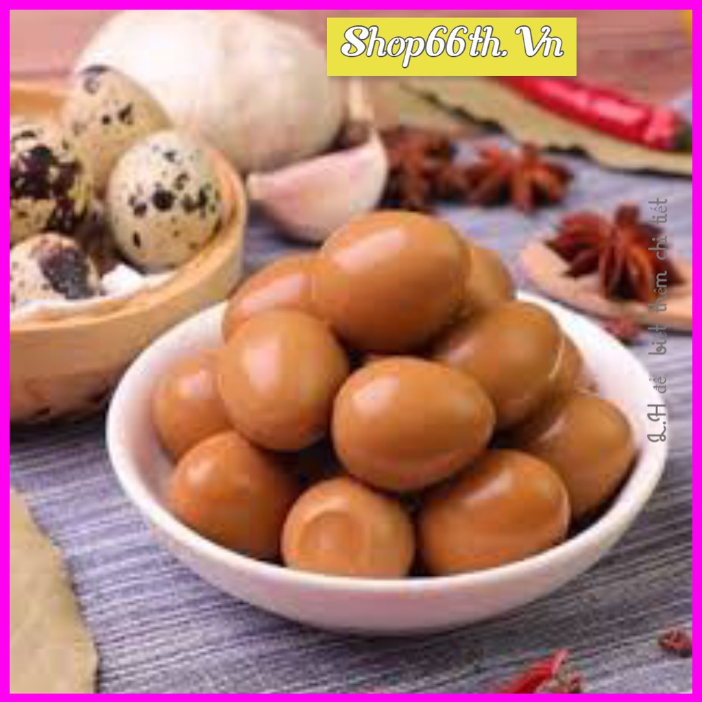 [SỈ NHƯ LẺ] Trứng Cút Muối Xì Dầu CỰC THƠM NGON HẤP DẪN