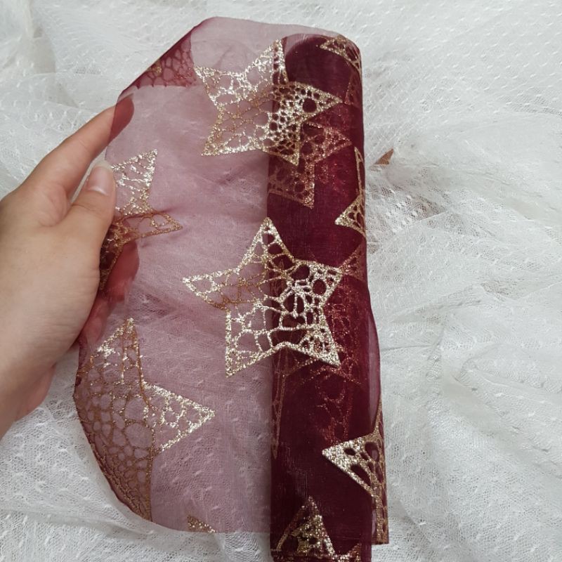 Ruy băng voan bản to 28cm