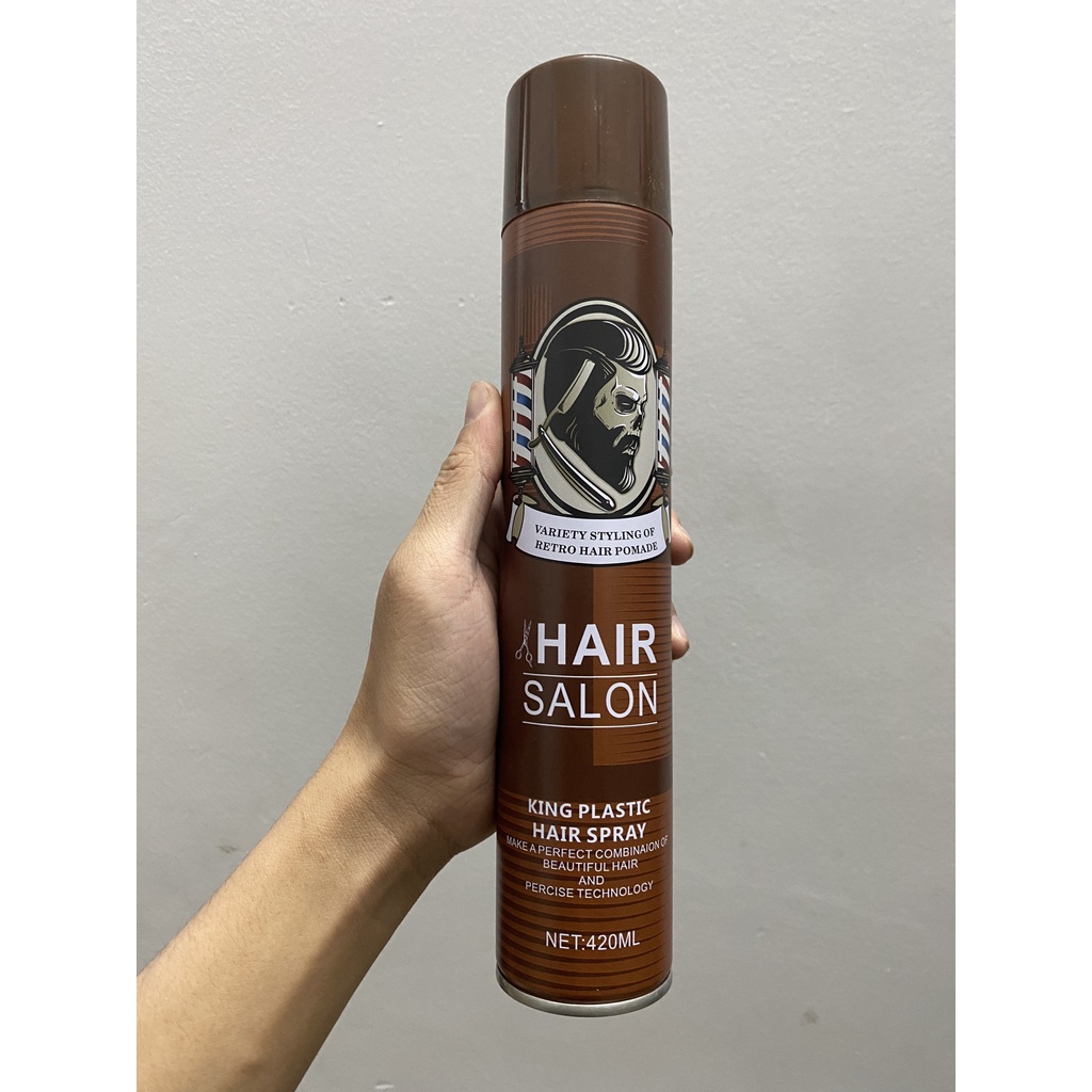 GÔM XỊT TÓC HAIR SALON BABER LOẠI MỚI 420ML