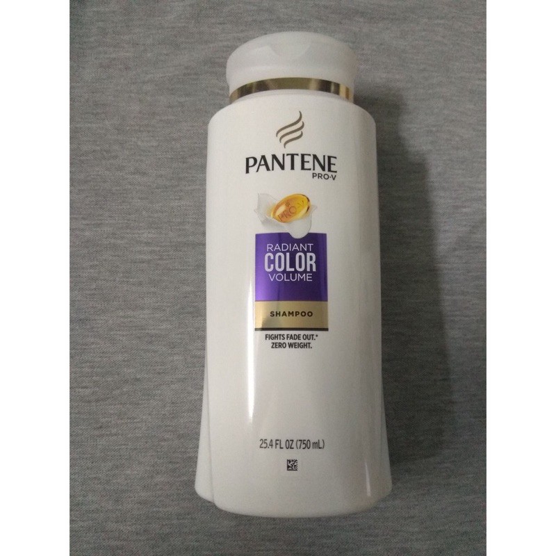 Dầu gội cho tóc nhuộm Pantene Pro - V Radiant Color Volume Mỹ 750ml