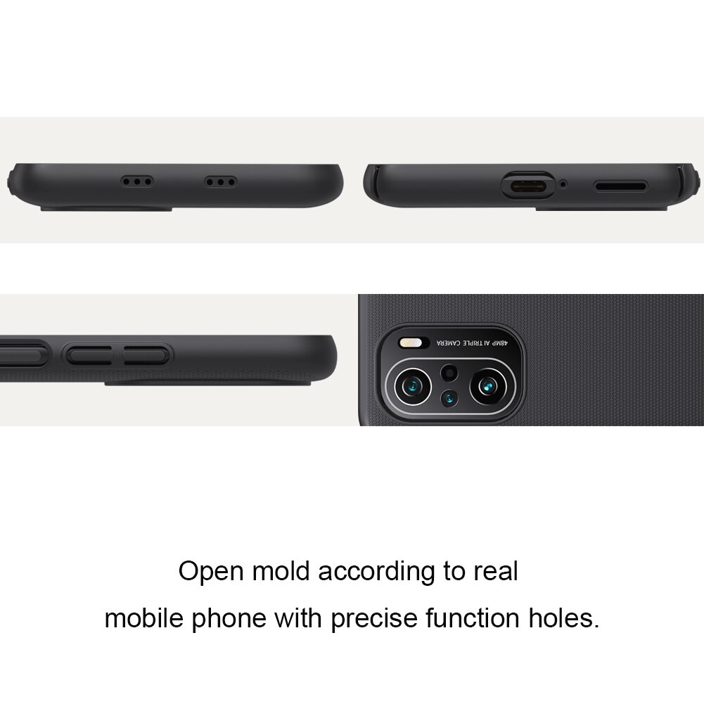 Ốp lưng POCO F3 Nillkin Frosted Shield Matte Ốp lưng cứng cho Xiaomi POCOPHONE X3 NFC F2 Pro
