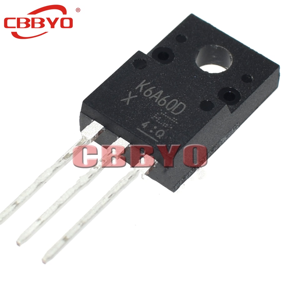 10 Chiếc TK6A60D TO-220F K6A60D Thương Hiệu Mới TK6A60