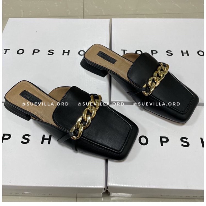 DÉP SỤC DA ĐÍNH XÍCH TOPSHOP AUTH CỰC XỊN