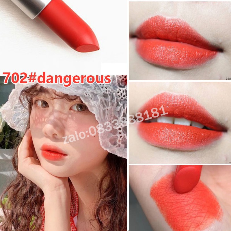 Son MAC Powder Kiss Lipstick 3g môi lì Phiên bản giới hạn hot 2021 | BigBuy360 - bigbuy360.vn