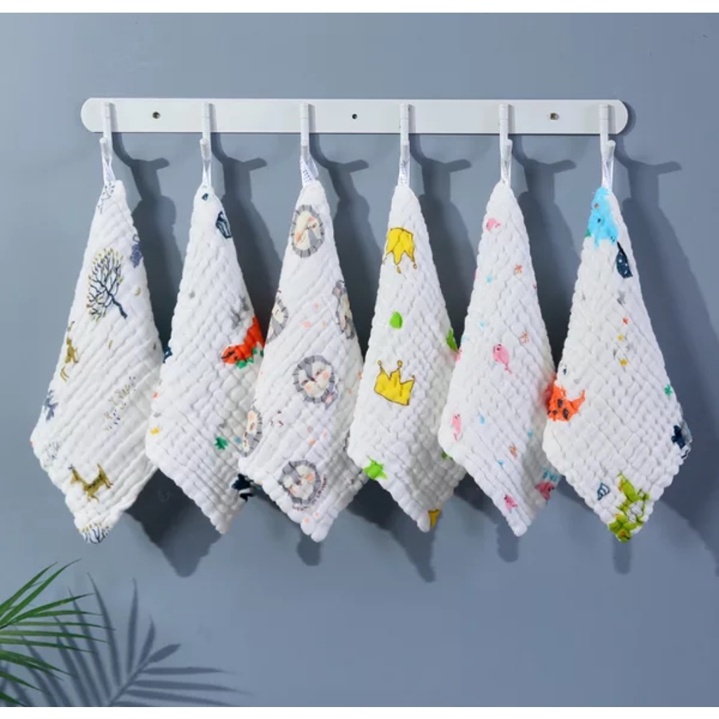 Khăn xô sữa cho bé sơ sinh chất liệu sợi tre 4 lớp, Khăn sữa sợi tre xuất nhật siệu mềm mại kháng khuẩn Thị Nắng Store