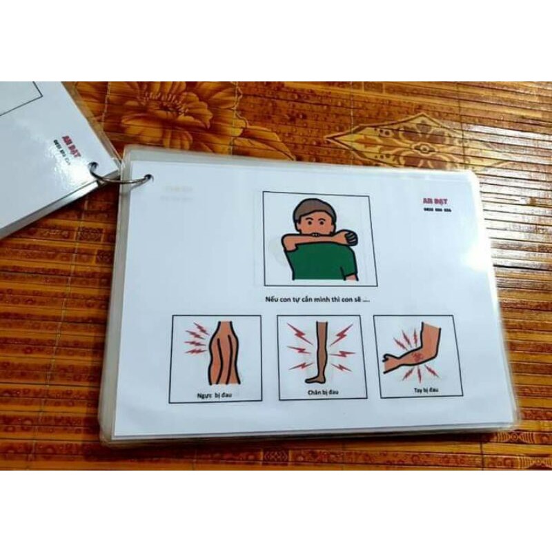 Học liệu hỗ trợ phát triển câu và giao tiếp cho bé