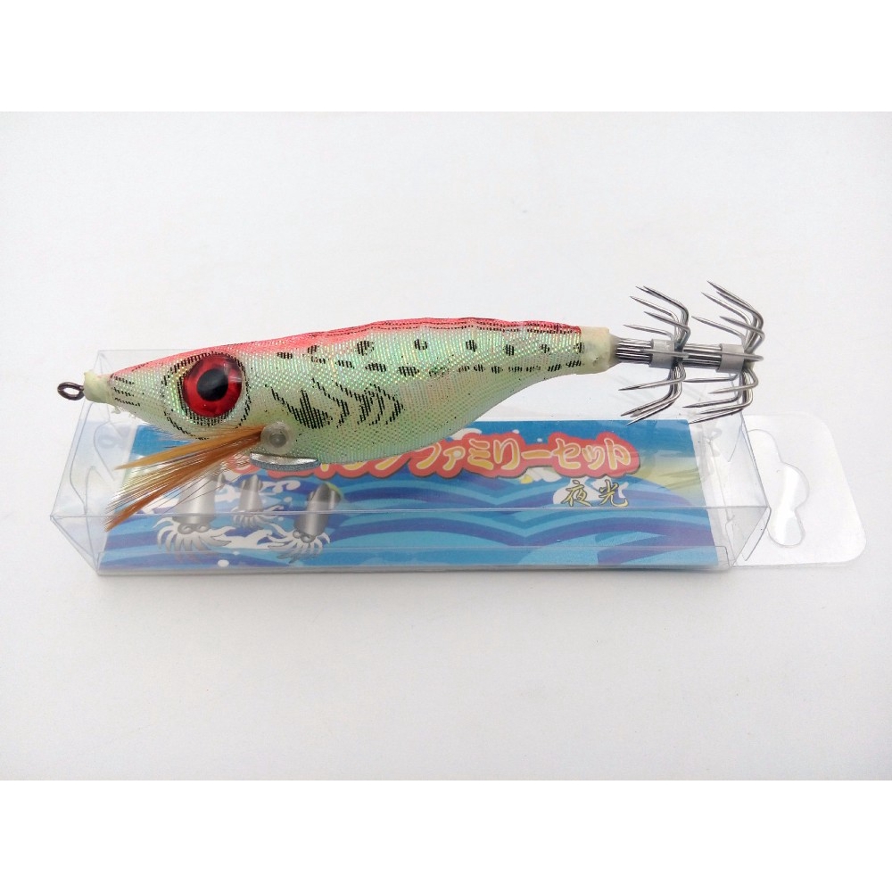 Mồi Giả Câu Cá Hình Con Mực 10cm/9g Có Móc Câu