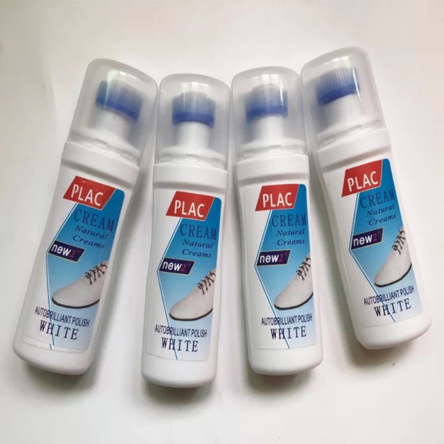 Chai Nước Vệ Sinh Giày Plac MINSU 100ml Đầu Cọ Lau Sạch Đánh Bay Vết Bẩn Trên Giày Mà Không Cần Giặt. Nước Lau Rửa Giày