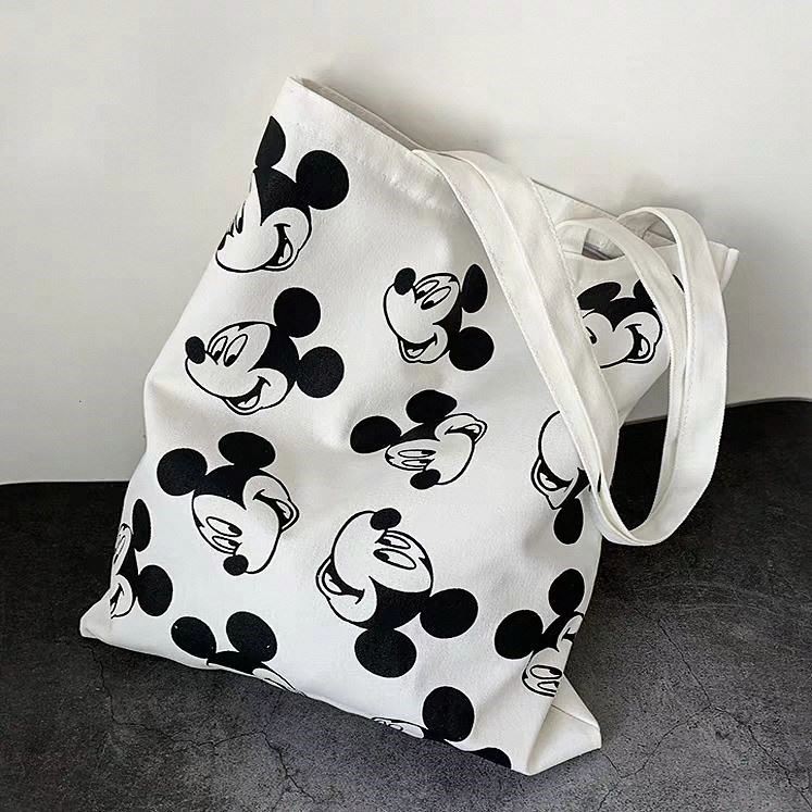 [RẺ VÔ ĐỊCH] Túi tote đeo chéo chuột Mickey unisex Hàn Quốc