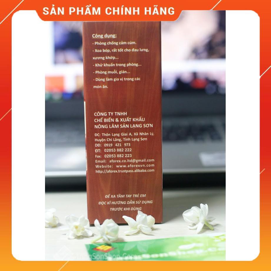 Tinh dầu Hồi nguyên chất Lạng Sơn Aforex hàng chất lượng cao