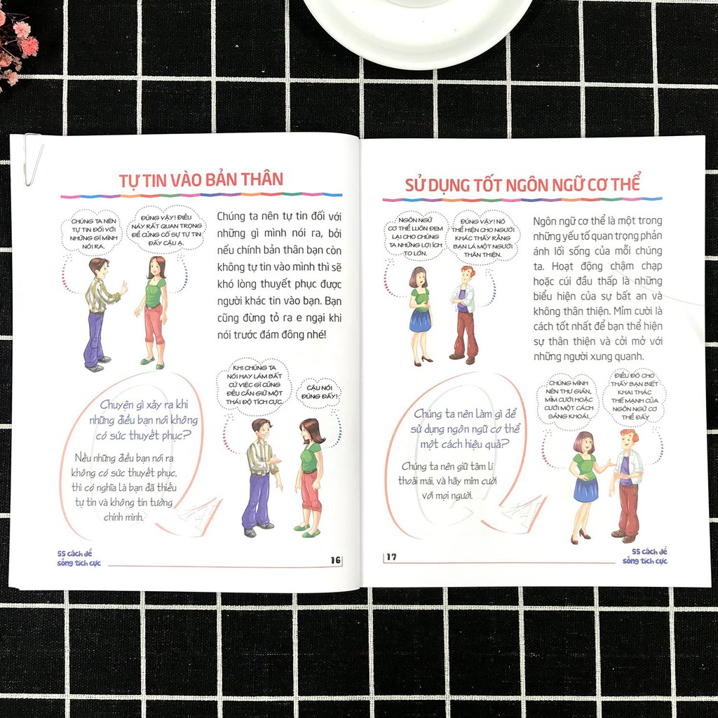 Sách - 55 Cách để sống tích cực | BigBuy360 - bigbuy360.vn
