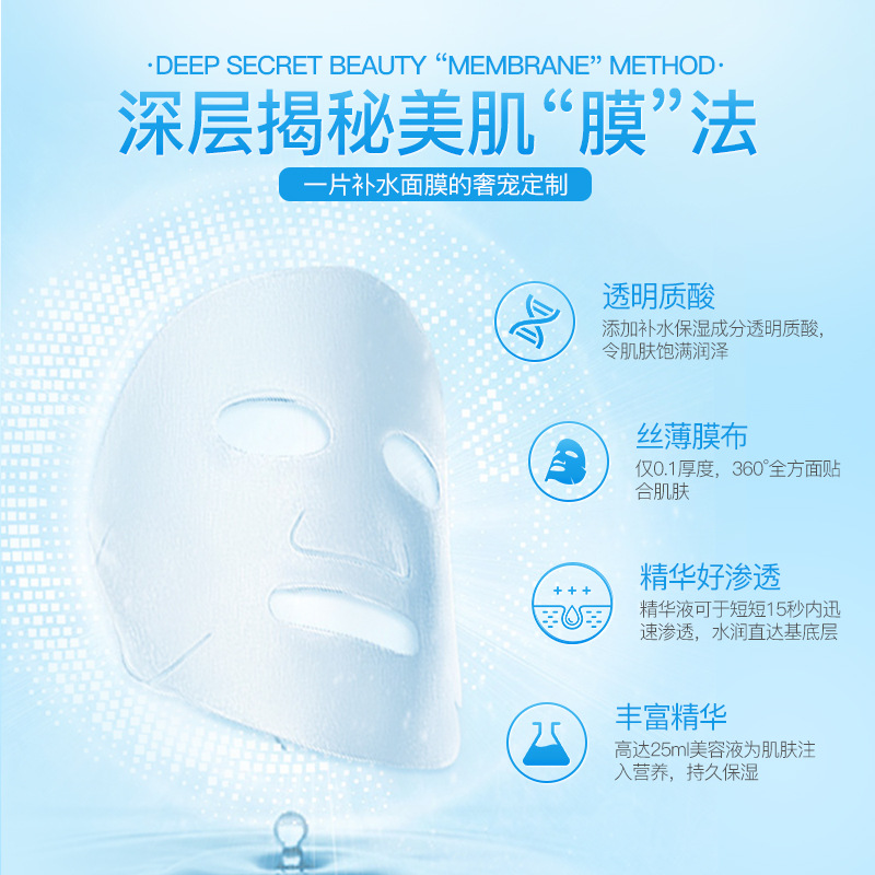 Mặt Nạ Bioaqua Dưỡng Ẩm Se Khít Lỗ Chân Lông Nâng Cơ | BigBuy360 - bigbuy360.vn