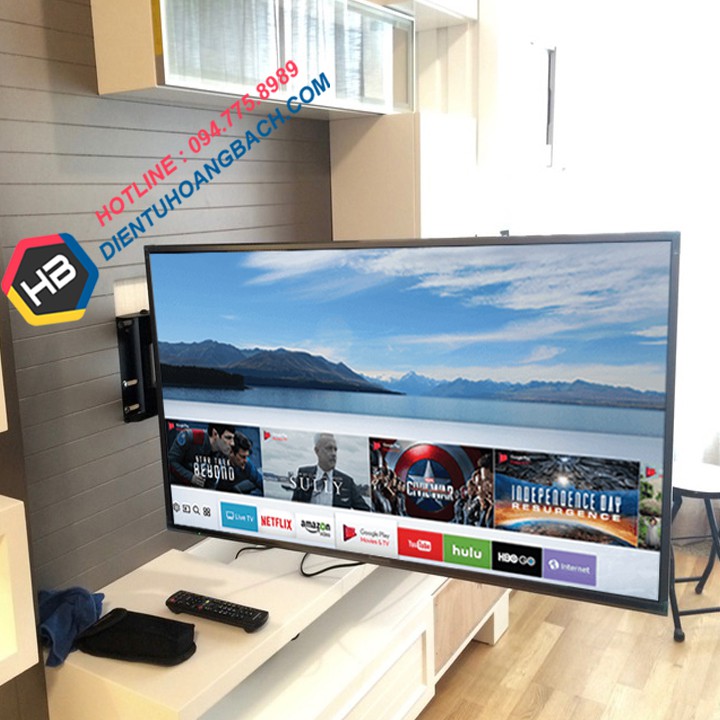 Giá treo tivi xoay vuông góc với tường NB SP2 40-70 inch