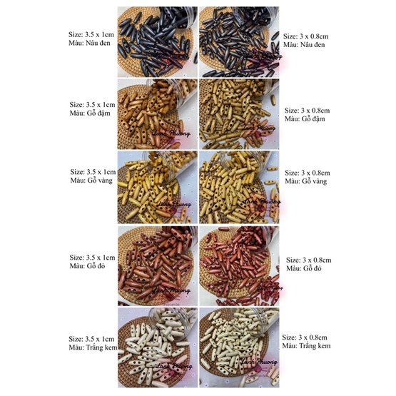 Nút Gỗ Trụ Dài