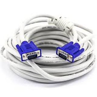 Dây VGA 20M trắng chuẩn 3+6