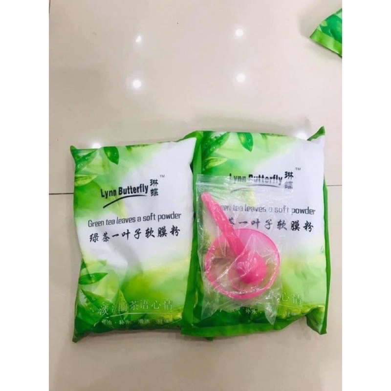 Mặt nạ trà xanh - Nạ dẻo trà xanh