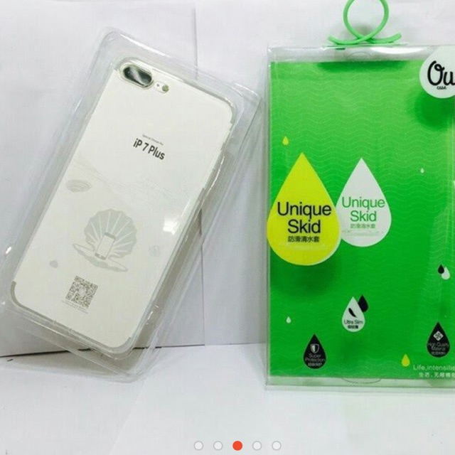 Ốp lưng dẻo silicon trong suốt Oucase cho iPhone 7p+/8plus