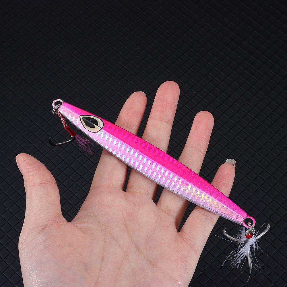 Mồi Giả Nhử Cá Bằng Kim Loại Gắn Kèm Móc Câu Đôi 60g Tiện Dụng