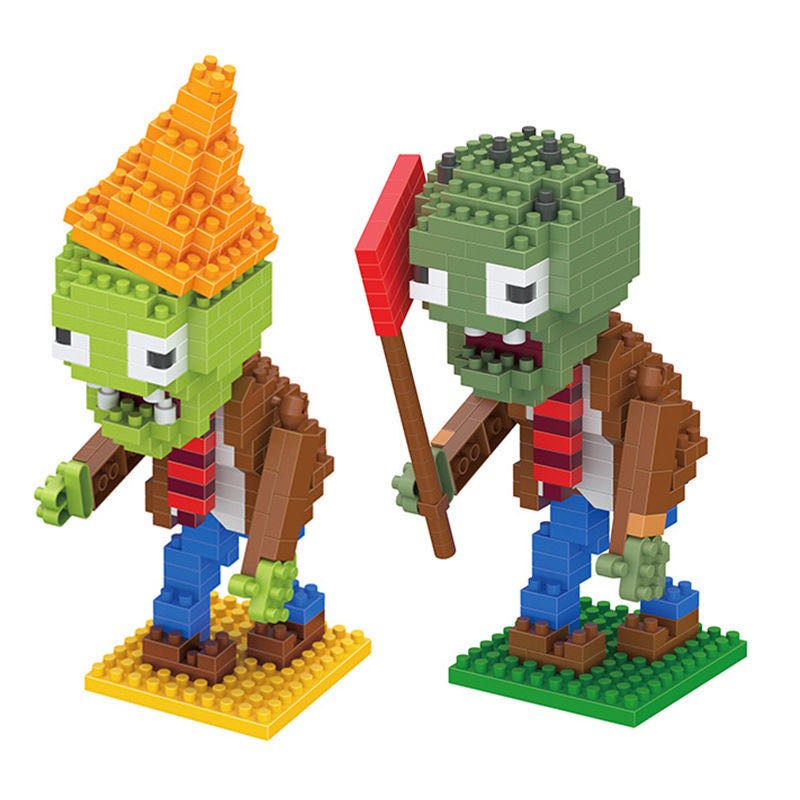 Bộ Mô Hình Thực Vật Mini Trong Zombie Độc Đáo Cho Bé