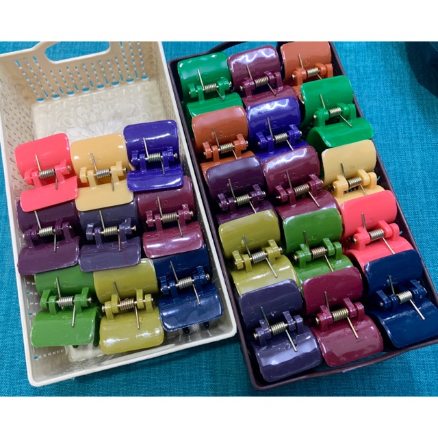 ( Thanh lý dọn kho) đồng giá cột tóc scrunchies, kẹp càng cua sắc màu