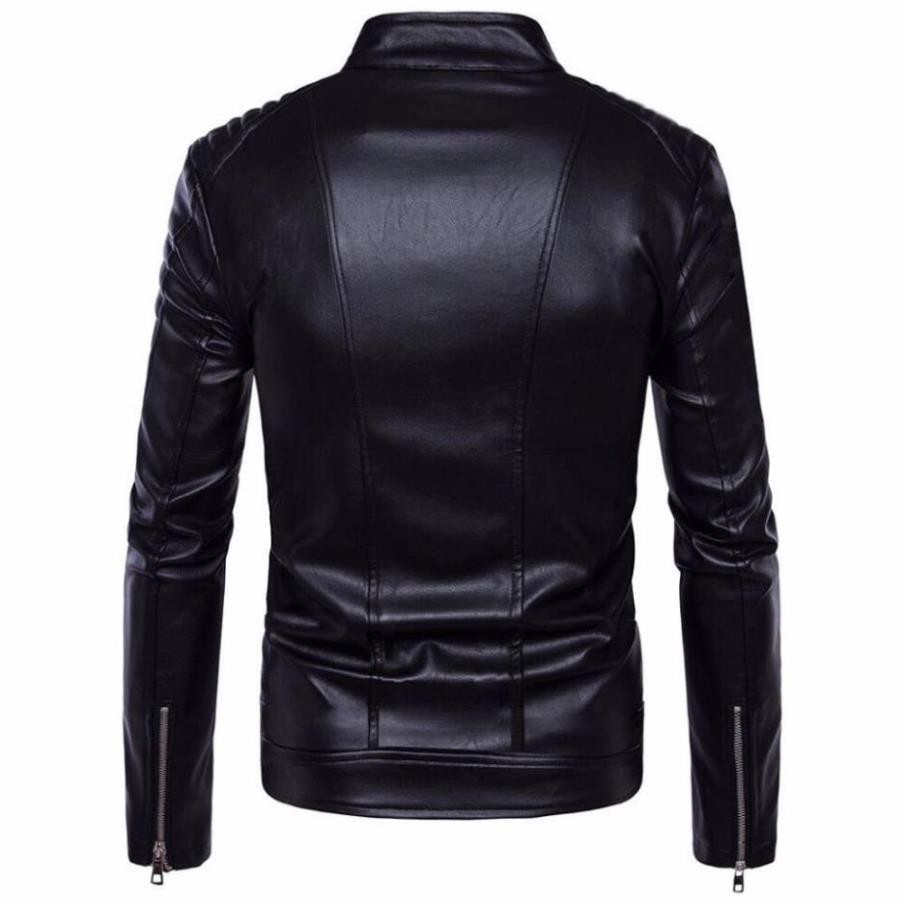 Áo khoác nam PHL da thái lót dù phối kéo AK95