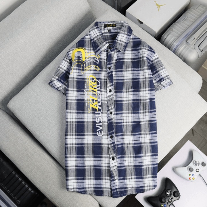 (HCM) ÁO SƠ MI CARO TAY NGẮN THỜI TRANG HOTTREND , CHÁY PHỐ , SIÊU PHONG CÁCH CHO CÁC ANH EM KOKO MI FASHION