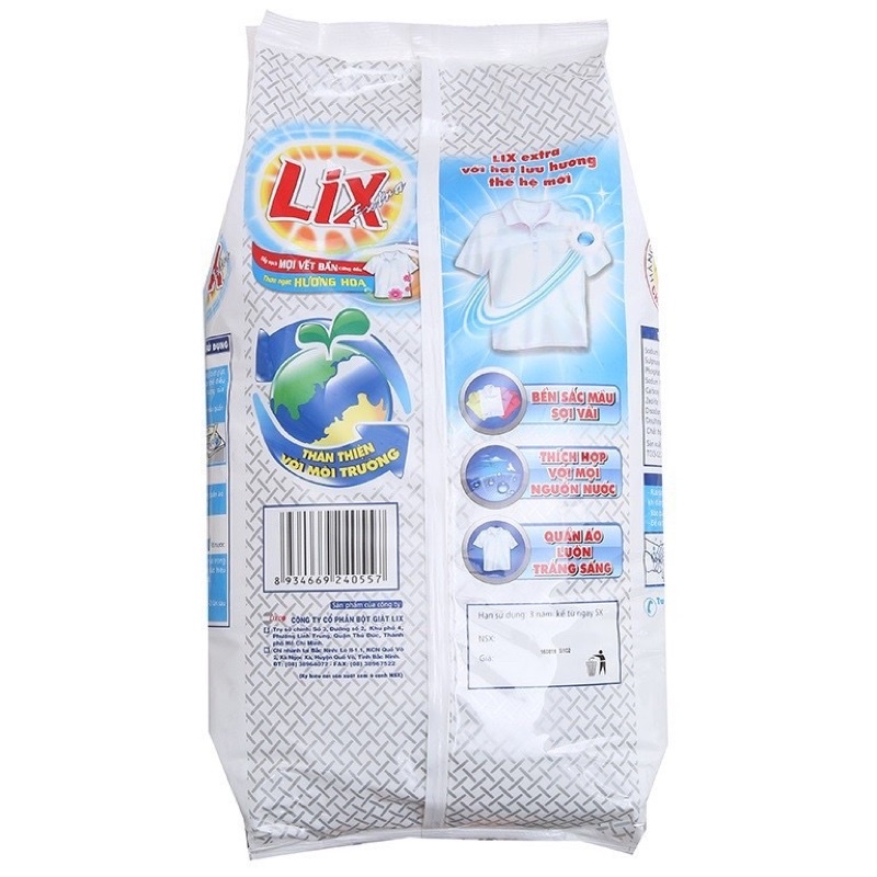 Bột Giặt Lix Hương Hoa 5,5kg