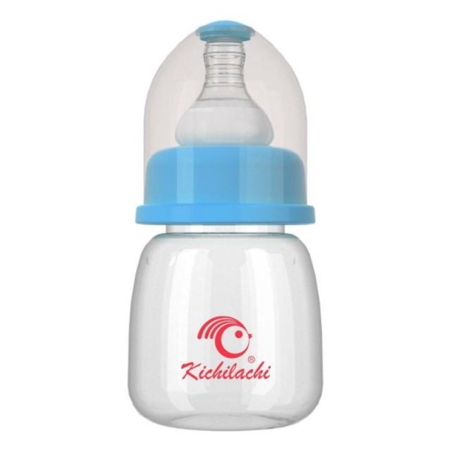 Bình sữa nhựa cổ hẹp 80ml không BPA Kichilachi Kichi