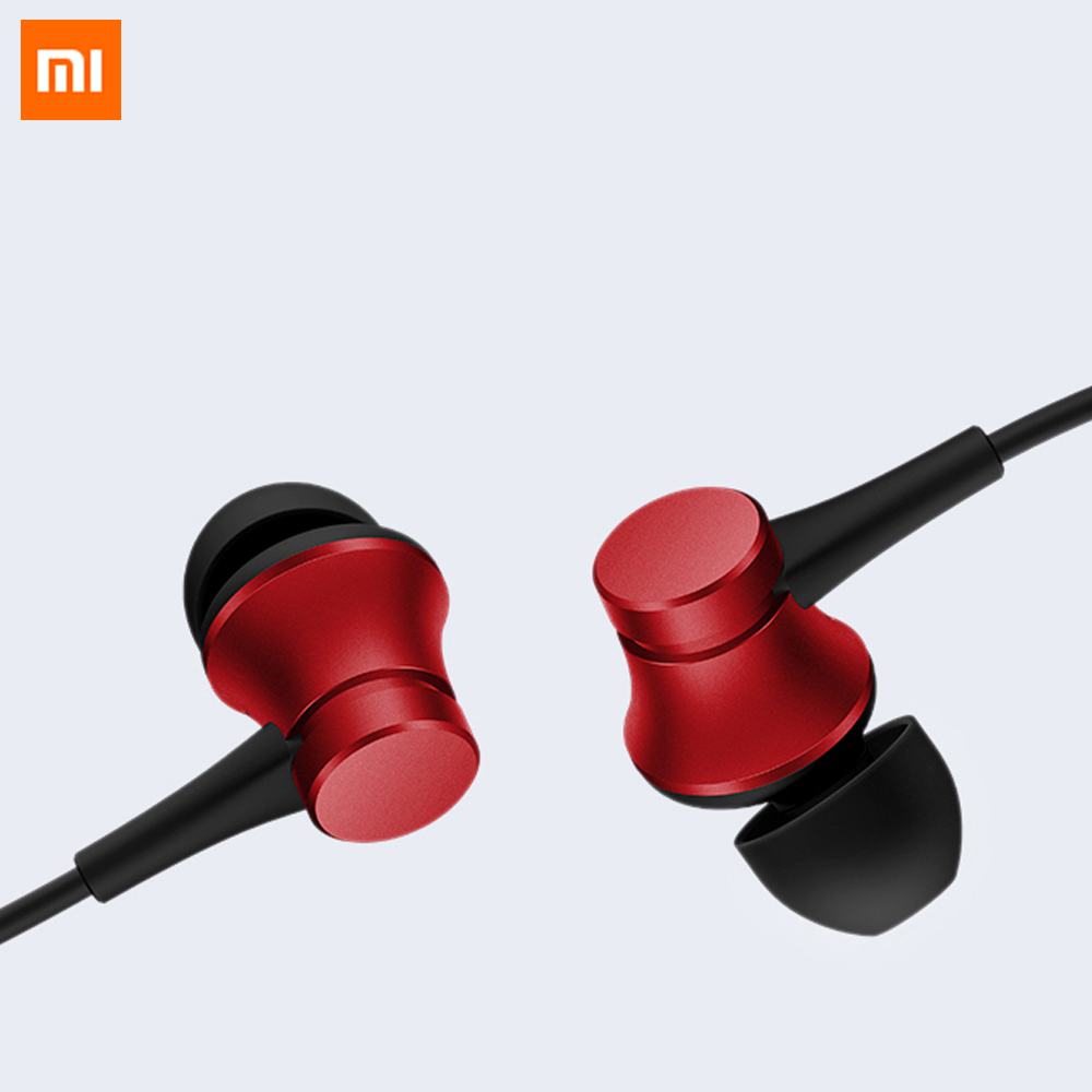 Tai Nghe Nhét Tai Xiaomi Chính Hãng Chốt Cắm 3.5mm Cho Điện Thoại Máy Tính Mp3 Mp4