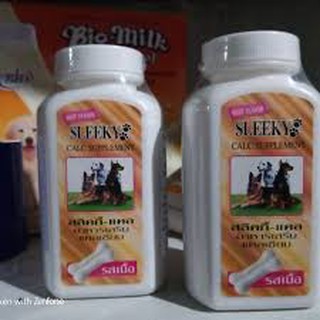 [ Pet ] Canxi Thái Lan Sleeky chó mèo - canxi nano dinh dưỡng cho chó mang bầu