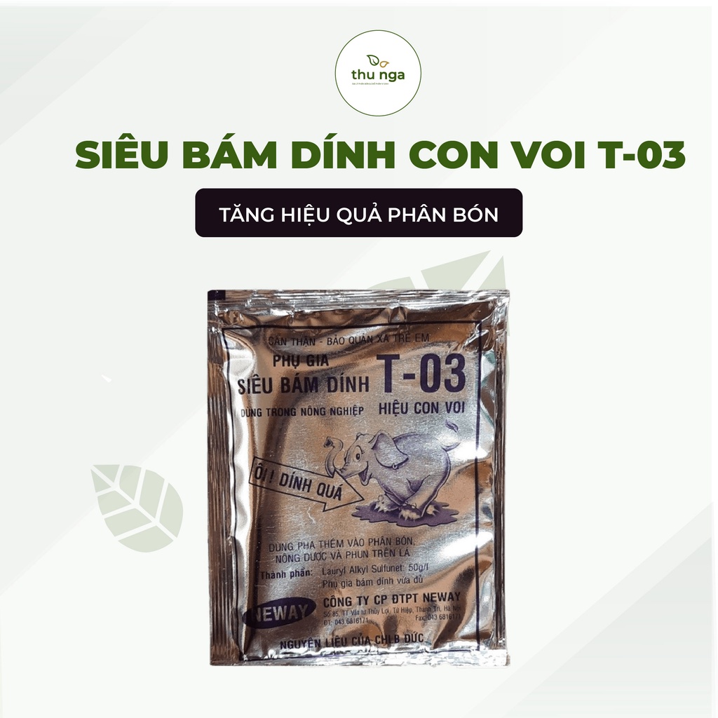 Set 10 gói Siêu Bám Dính T-03