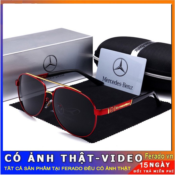 Kính mát nam thời trang kiểu chuồn chuồn siêu ngầu