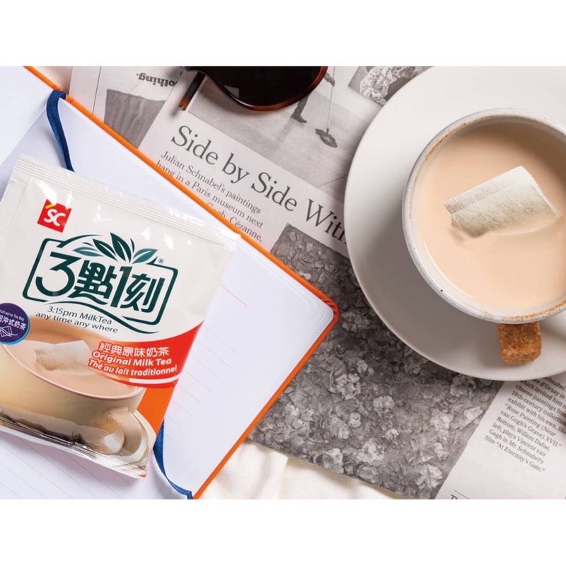 Trà sữa Đài Loan túi lọc 3:15 Original Milk Tea 199k/ 1 bịch 300gr 15 gói (20gr/ 1 gói)