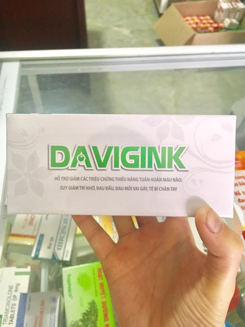 Davigink - Hoạt huyết dưỡng não cao cấp ngày 1 viên duy nhất