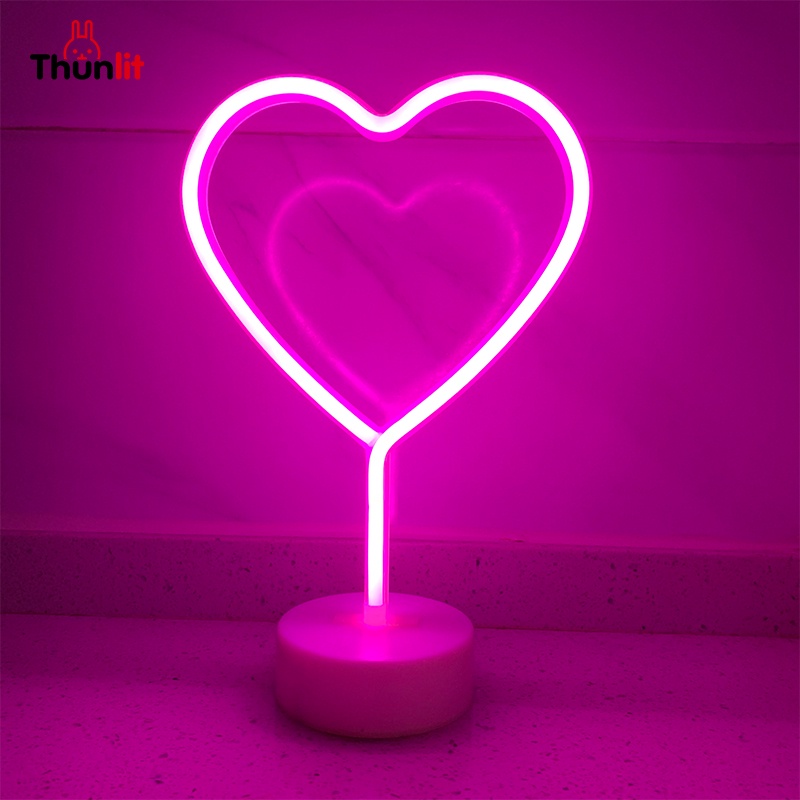 Đèn ngủ sạc Thunlit cổng USB thiết kế độc đáo lãng mạn phù hợp làm quà Valentine